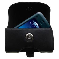 Gomadic Horizontal Leather Case with Belt Clip/Loop for the O2 XDA Stealth