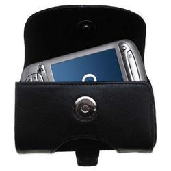 Gomadic Horizontal Leather Case with Belt Clip/Loop for the O2 XDA Trion