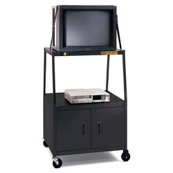 BRETFORD TV CART UL LISTED WIDE BODY CABINET (BBULC48-M4)