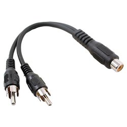 RCA AH201 6 Y-Adapter