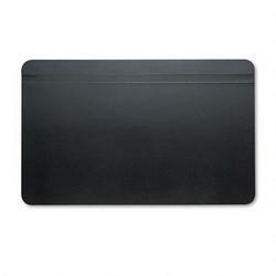 RubberMaid Contemporary Rectangular Vinyl Desk Pad with Opaque Overlay, 20 x 32, Black (RUB26211)