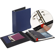 1 1/2" EasyOpen D-Ring Binder, Navy Blue